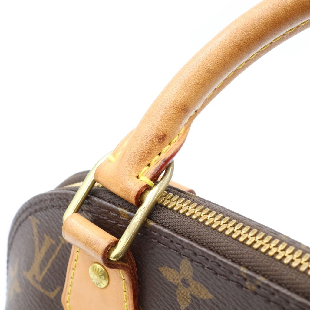 LOUIS VUITTON(ルイヴィトン) モノグラム アルマBB ハンドバッグ ショルダーバッグ ブラウン PVC×レザー M53152 レディース