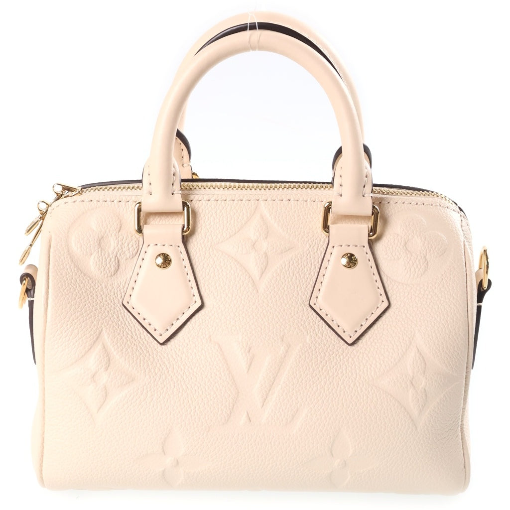 LOUIS VUITTON(ルイヴィトン) モノグラムアンプラント スピーディ・バンドリエール20 クレーム レザー M58954 レディース