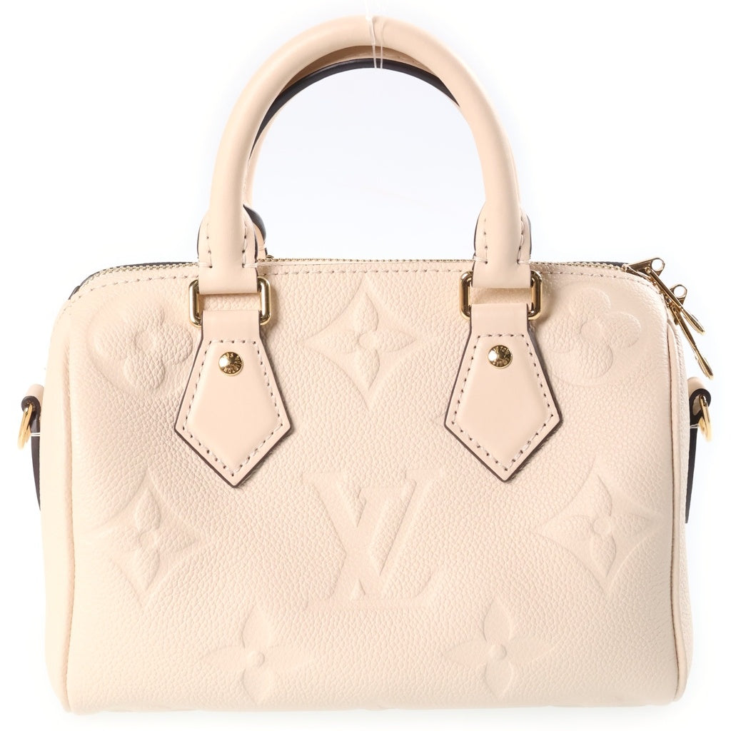 LOUIS VUITTON(ルイヴィトン) モノグラムアンプラント スピーディ・バンドリエール20 クレーム レザー M58954 レディース
