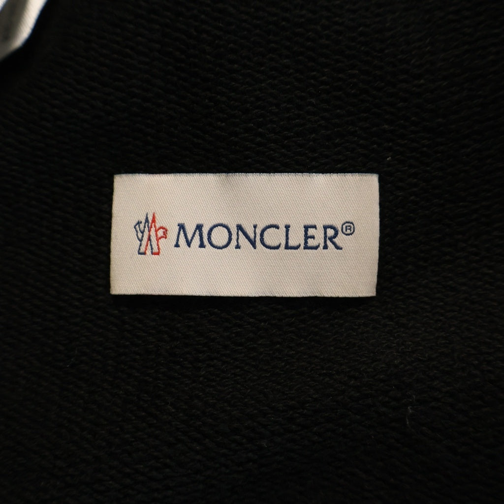 MONCLER(モンクレール) SWEAT BOTTOMS スウェット ハーフパンツ ショーツ コットン ロゴ ブラック H20918H00006