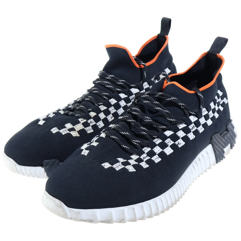 HERMES(エルメス) フレックス スリップオン ローカットスニーカー シューズ ブラック