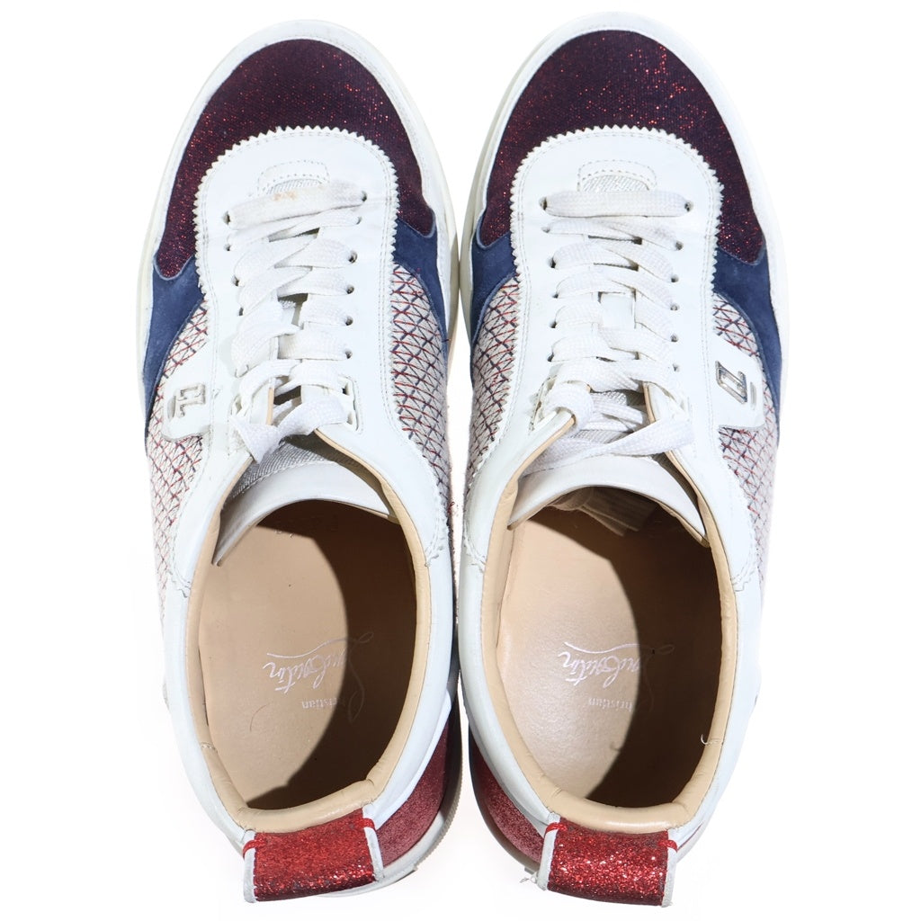CHRISTIAN LOUBOUTIN(クリスチャンルブタン) HAPPYRUI FLAT GLIT ハッピールイ ローカットスニーカー シューズ マルチカラー
