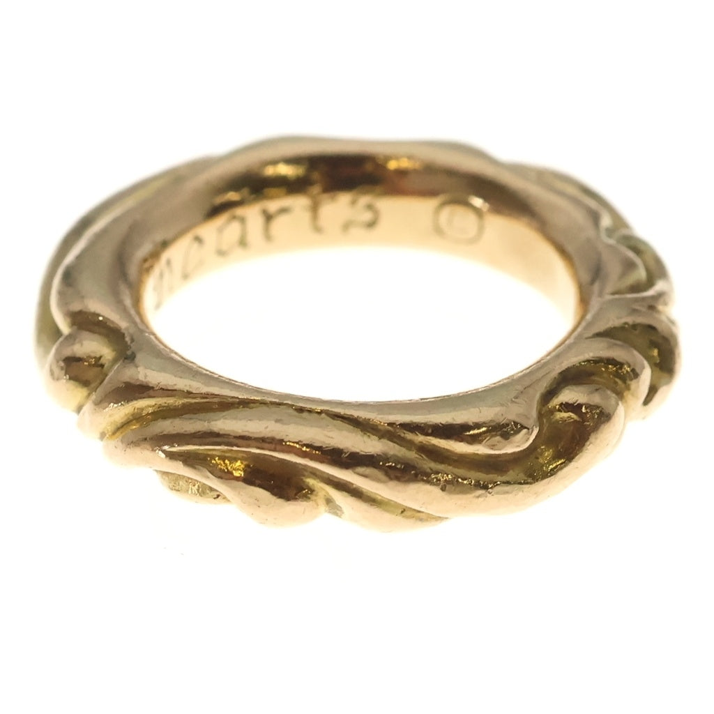 CHROME HEARTS(クロムハーツ) 22K SCRL BAND スクロールバンド リング ゴールド BCA416