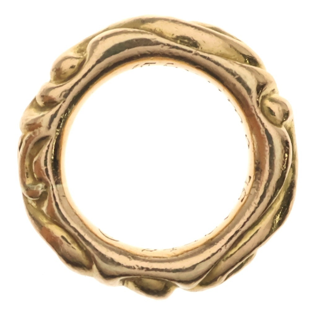 CHROME HEARTS(クロムハーツ) 22K SCRL BAND スクロールバンド リング ゴールド BCA416