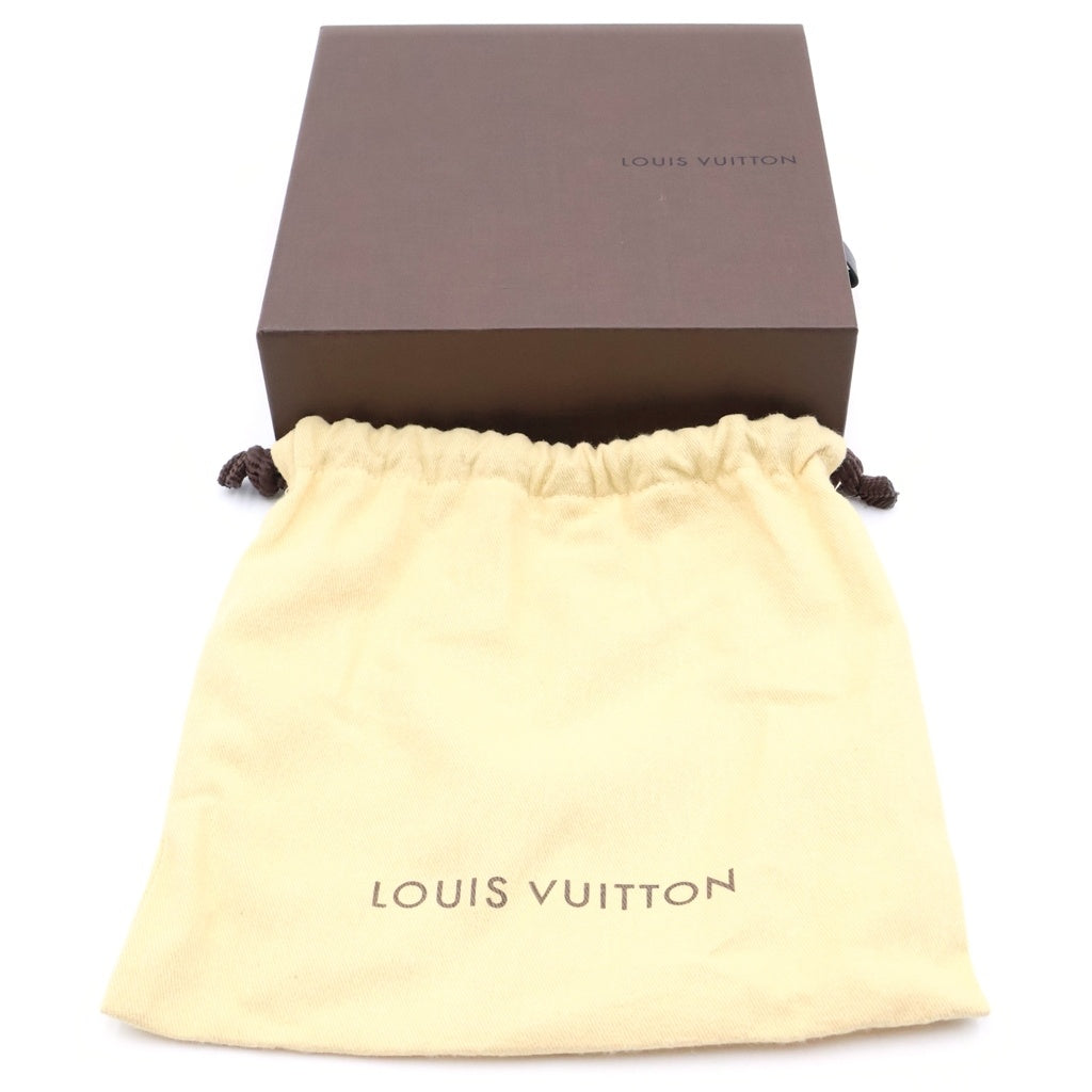 LOUIS VUITTON(ルイヴィトン) モノグラム ショルダーストラップ ブラウン×レッド PVCレザー J02285 ゴールド金具 レディース