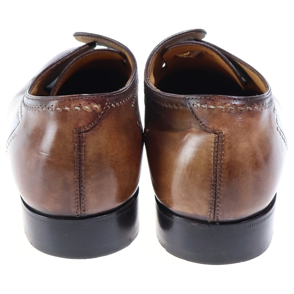 Berluti(ベルルッティ) ガレ ドレスシューズ パティーヌ レザー 革靴 ステッチ ブラウン 1575