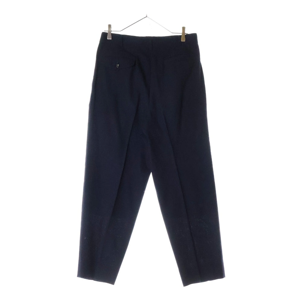 COMME des GARCONS HOMME(コムデギャルソンオム) 91AW ピークドラペル1B ダブルブレスト ジャケット スラックス パンツ セットアップ スーツ ネイビー HJ-02009S