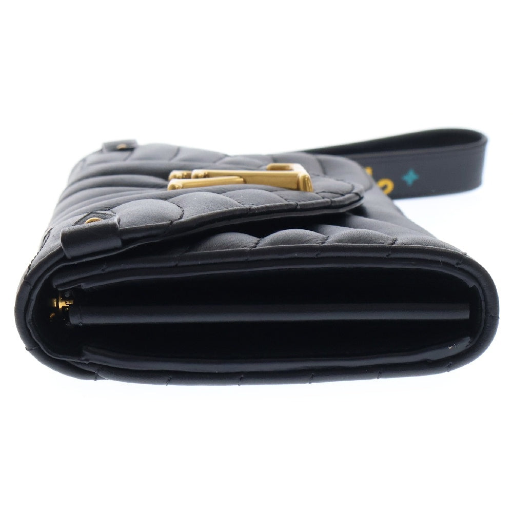 LOUIS VUITTON(ルイヴィトン) ニューウェーブ ロングウォレット ノワール ブラック ゴールド金具 長財布 M63298