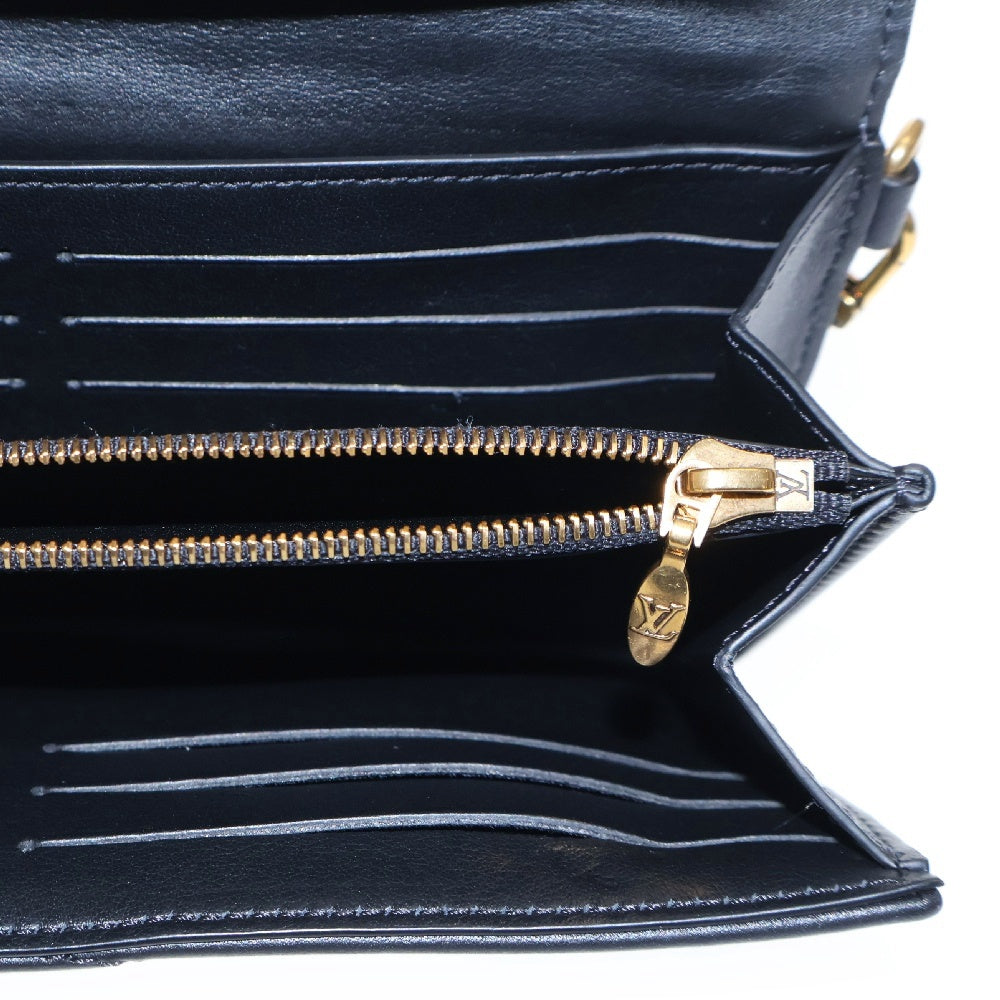 LOUIS VUITTON(ルイヴィトン) ニューウェーブ ロングウォレット ノワール ブラック ゴールド金具 長財布 M63298