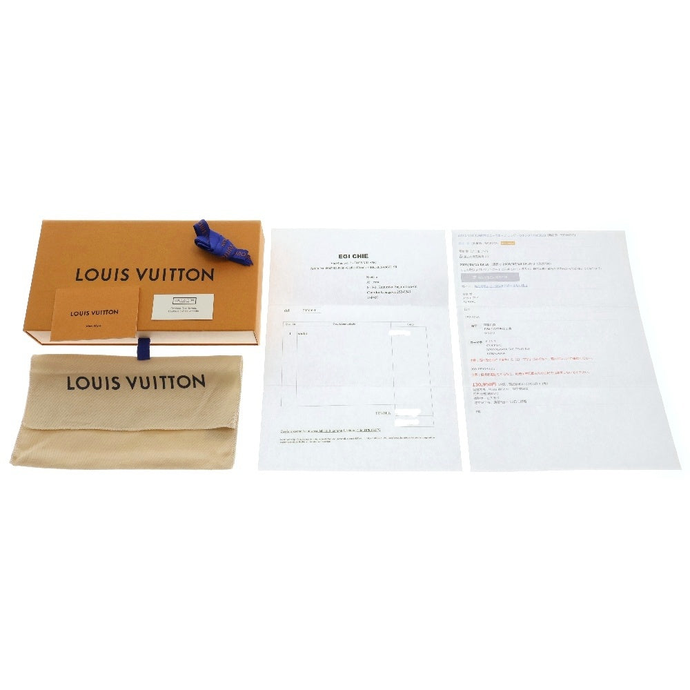 LOUIS VUITTON(ルイヴィトン) ニューウェーブ ロングウォレット ノワール ブラック ゴールド金具 長財布 M63298