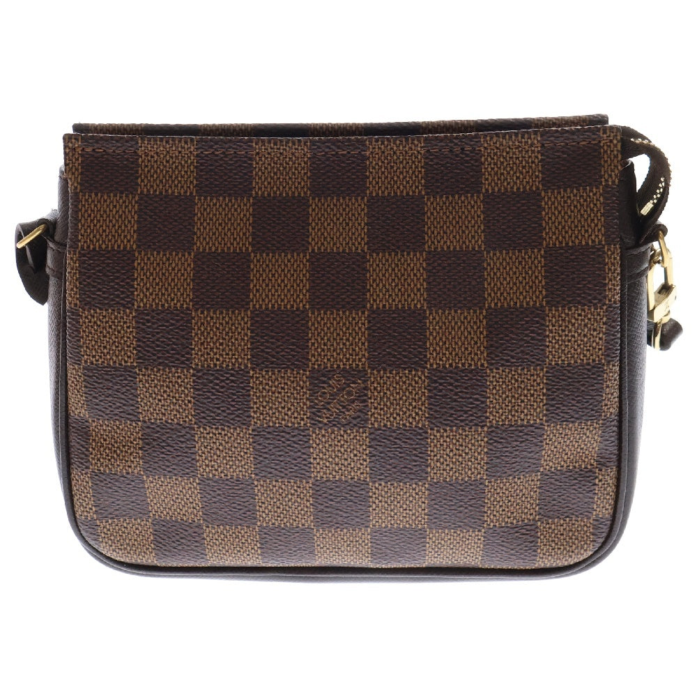 LOUIS VUITTON(ルイヴィトン) ダミエ トゥルースメイクアップ N51982 ポーチ ケース ブラウン ゴールド金具