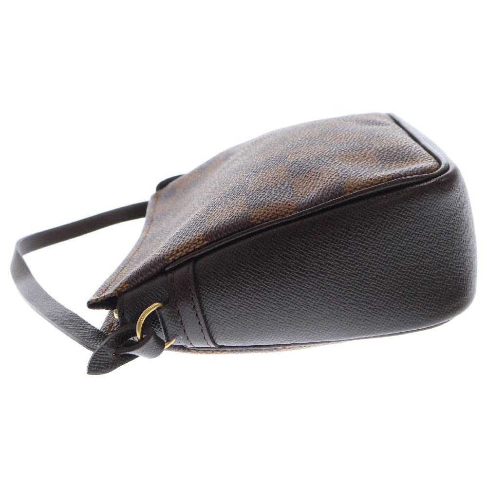 LOUIS VUITTON(ルイヴィトン) ダミエ トゥルースメイクアップ N51982 ポーチ ケース ブラウン ゴールド金具