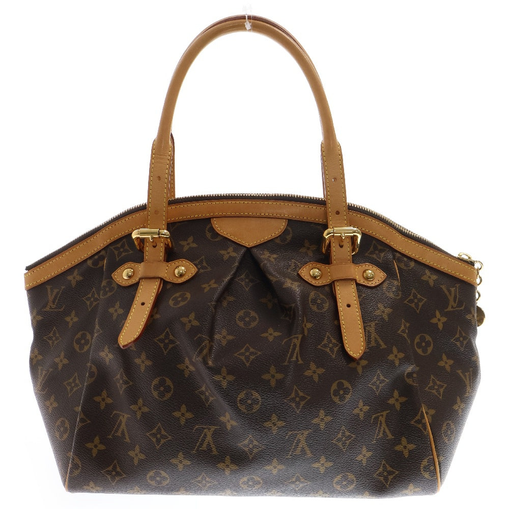 LOUIS VUITTON(ルイヴィトン) モノグラム ティボリGM ハンドバッグ トートバッグ ブラウン レザー×PVC M40144