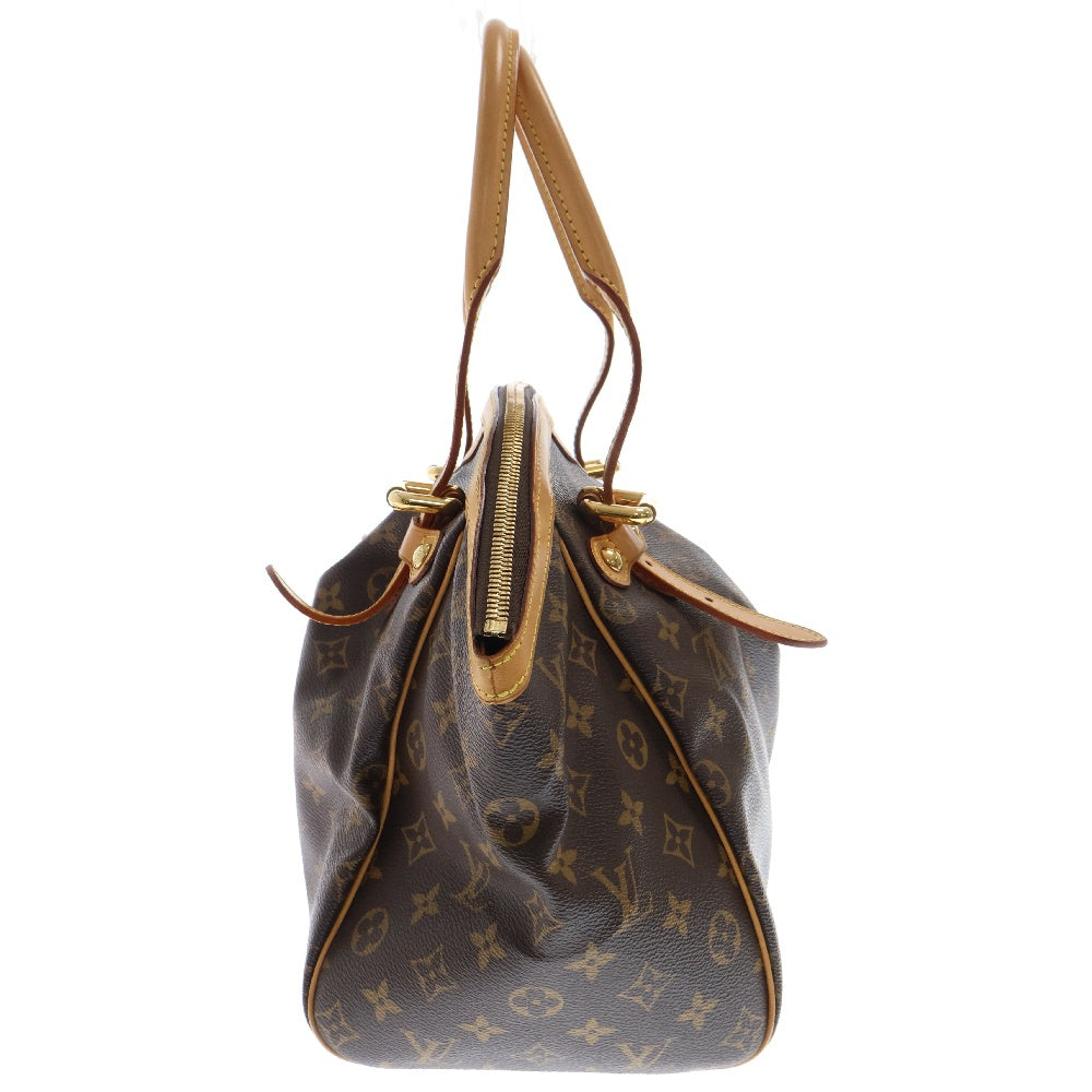 LOUIS VUITTON(ルイヴィトン) モノグラム ティボリGM ハンドバッグ トートバッグ ブラウン レザー×PVC M40144