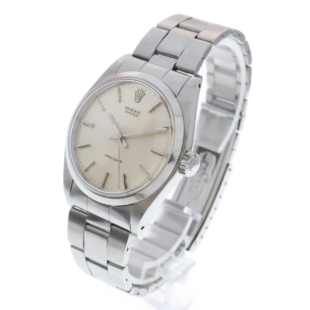 ROLEX(ロレックス) 6426 プレシジョン シルバー文字盤 SS/手巻き ステンレス ヴィンテージ 腕時計