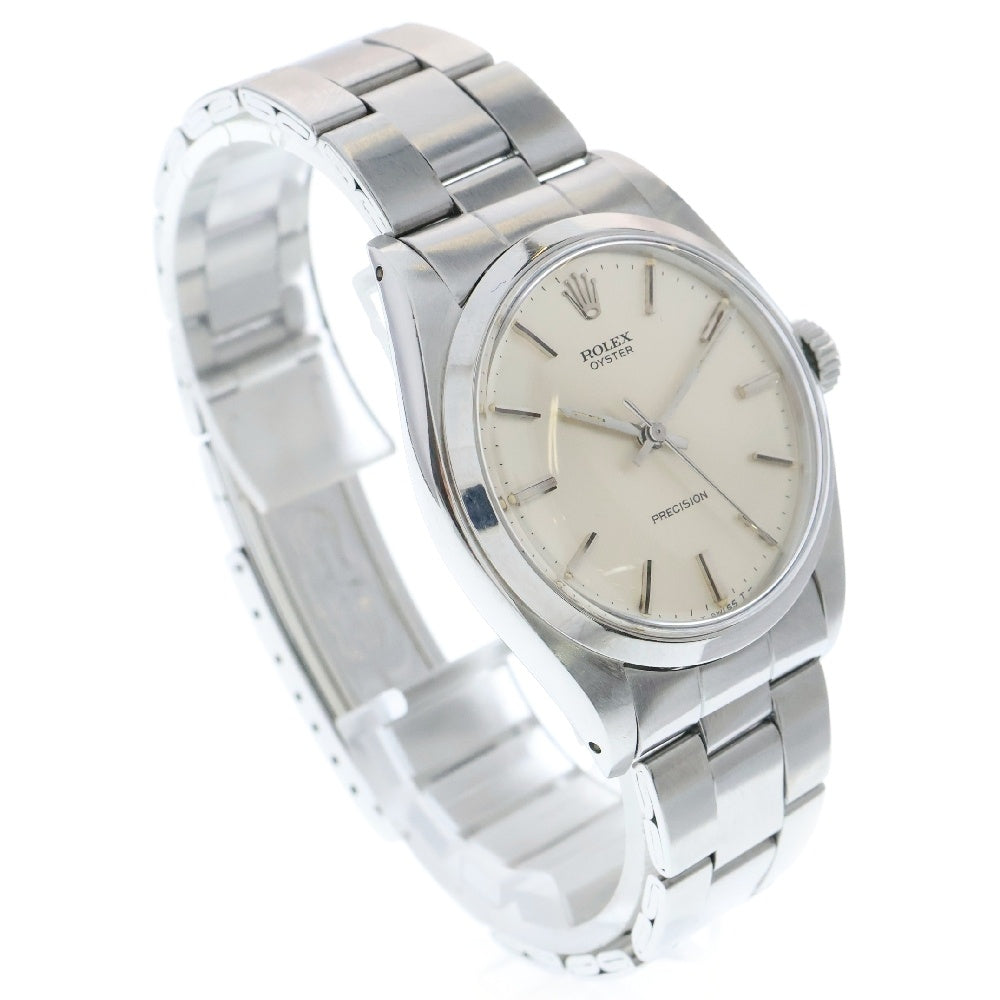 ROLEX(ロレックス) 6426 プレシジョン シルバー文字盤 SS/手巻き ステンレス ヴィンテージ 腕時計