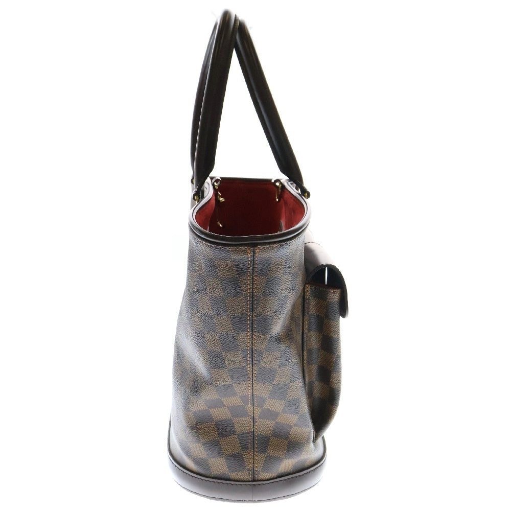 LOUIS VUITTON(ルイヴィトン) ダミエ マノスクGM レザーハンドバッグ トートバッグ ブラウン N51120