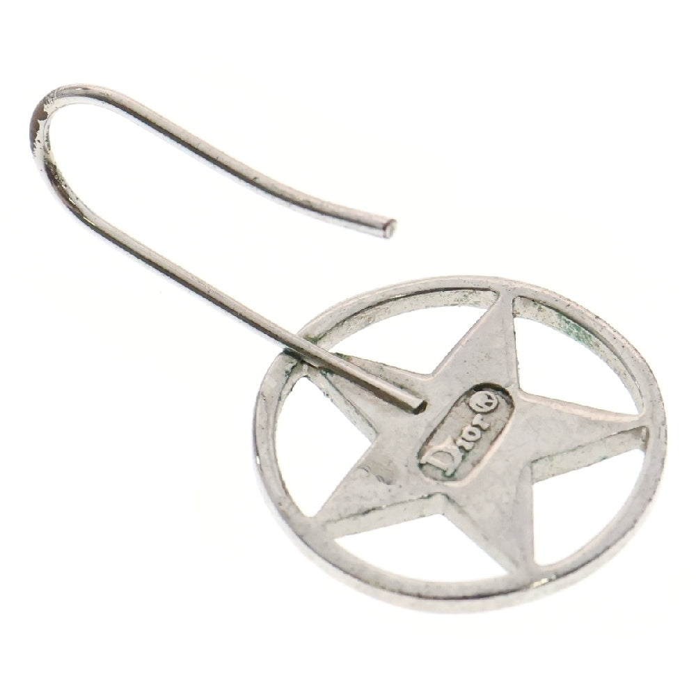 DIOR(ディオール) ロゴ スター サークル ピアス メタル シルバー アクセサリー