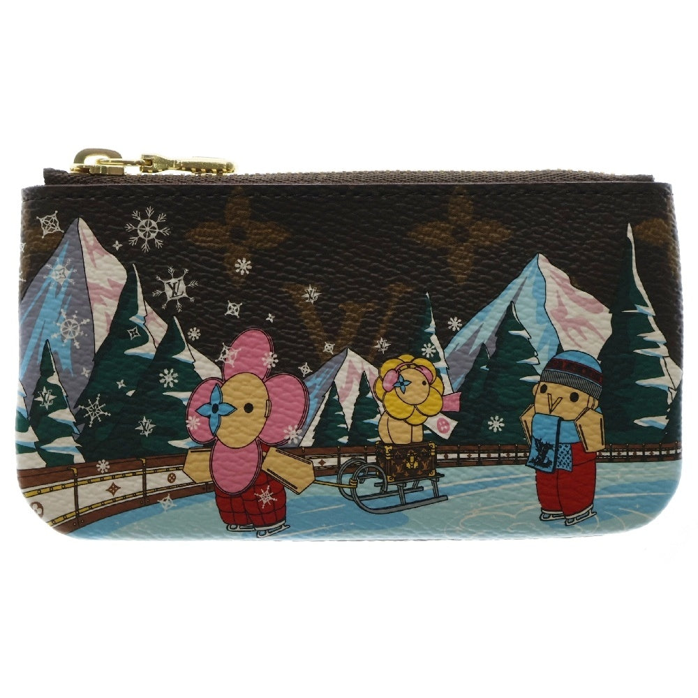 LOUIS VUITTON(ルイヴィトン) ポシェットクレ モノグラム ヴィヴィエンヌ レザーコインケース M82620 ブラウン