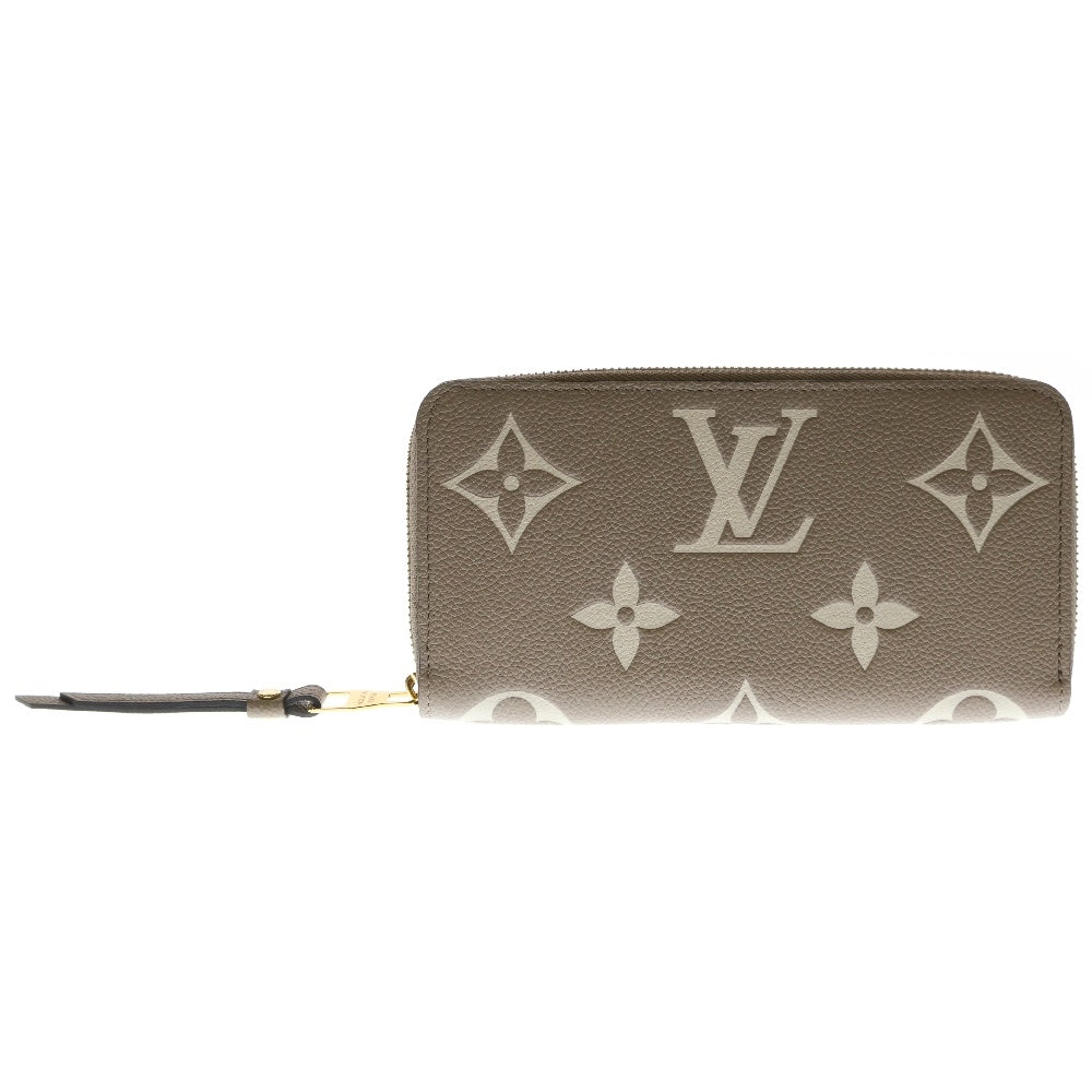 LOUIS VUITTON(ルイヴィトン) モノグラムアンプラント ラウンドファスナー ジッピーウォレット 長財布 ベージュ ゴールド金具 M69794
