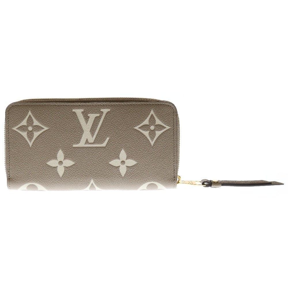 LOUIS VUITTON(ルイヴィトン) モノグラムアンプラント ラウンドファスナー ジッピーウォレット 長財布 ベージュ ゴールド金具 M69794