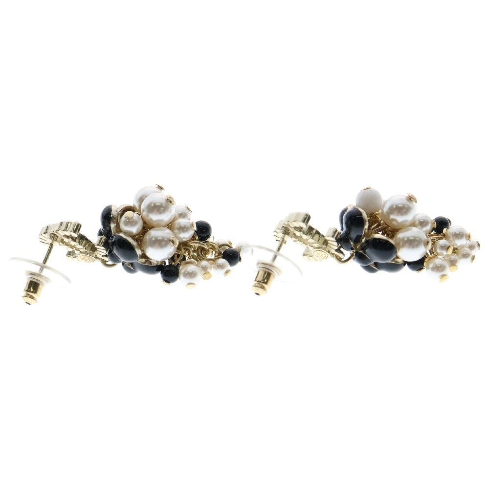 CHANEL(シャネル) A21C ココマーク パール ラインストーン ピアス スイング A21C