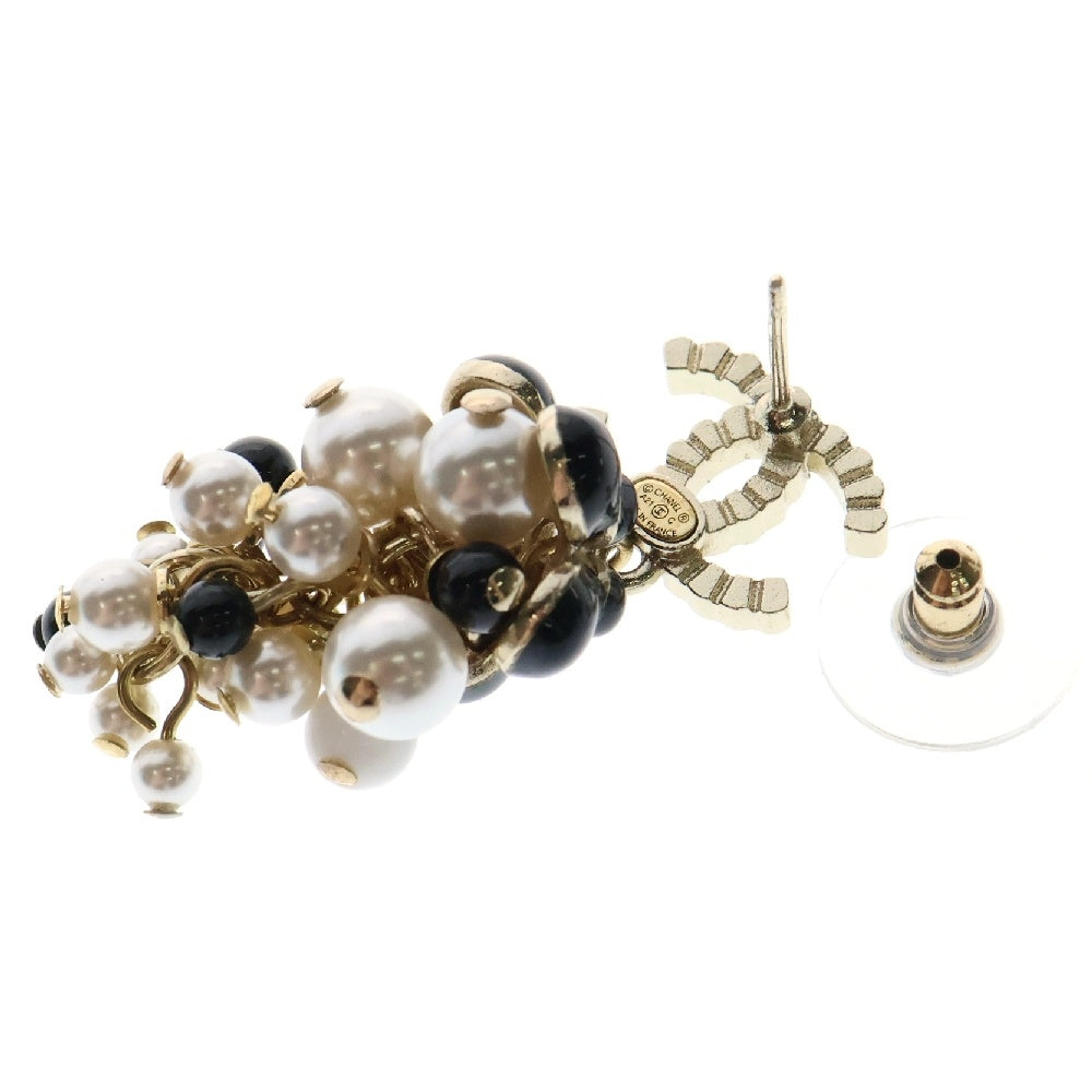 CHANEL(シャネル) A21C ココマーク パール ラインストーン ピアス スイング A21C