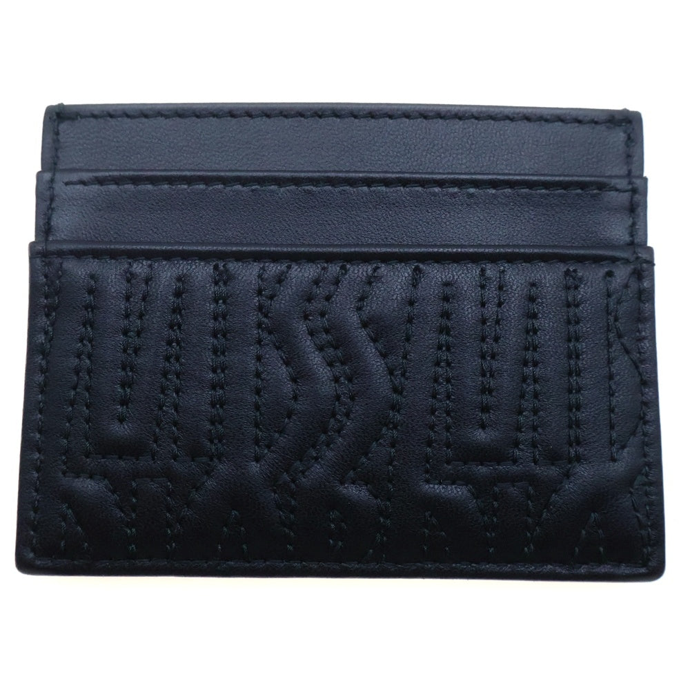 Christian Dior(クリスチャンディオール) ミスディオール グラフィカル カードケース パスケース ブラック ゴールド金具 レザー