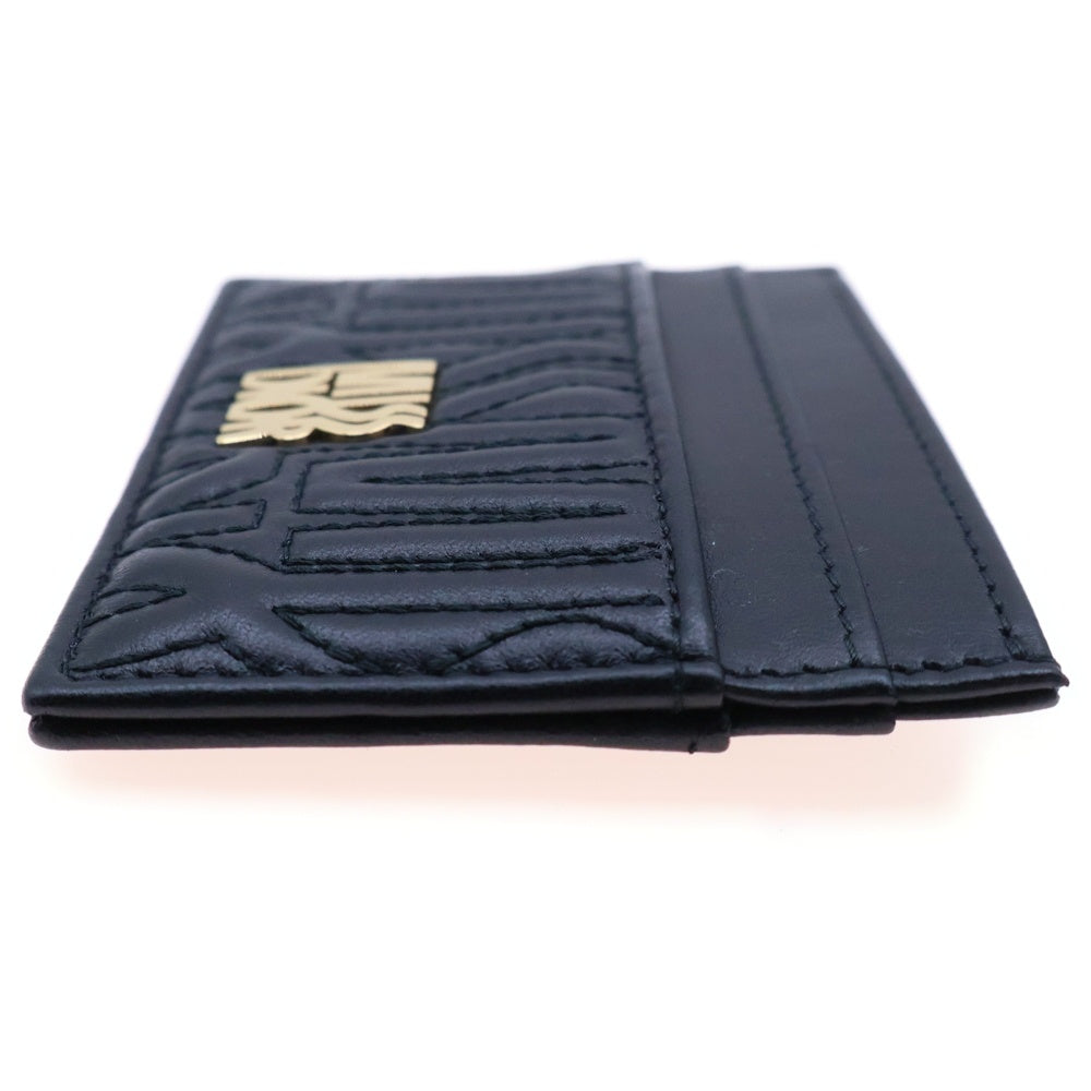 Christian Dior(クリスチャンディオール) ミスディオール グラフィカル カードケース パスケース ブラック ゴールド金具 レザー