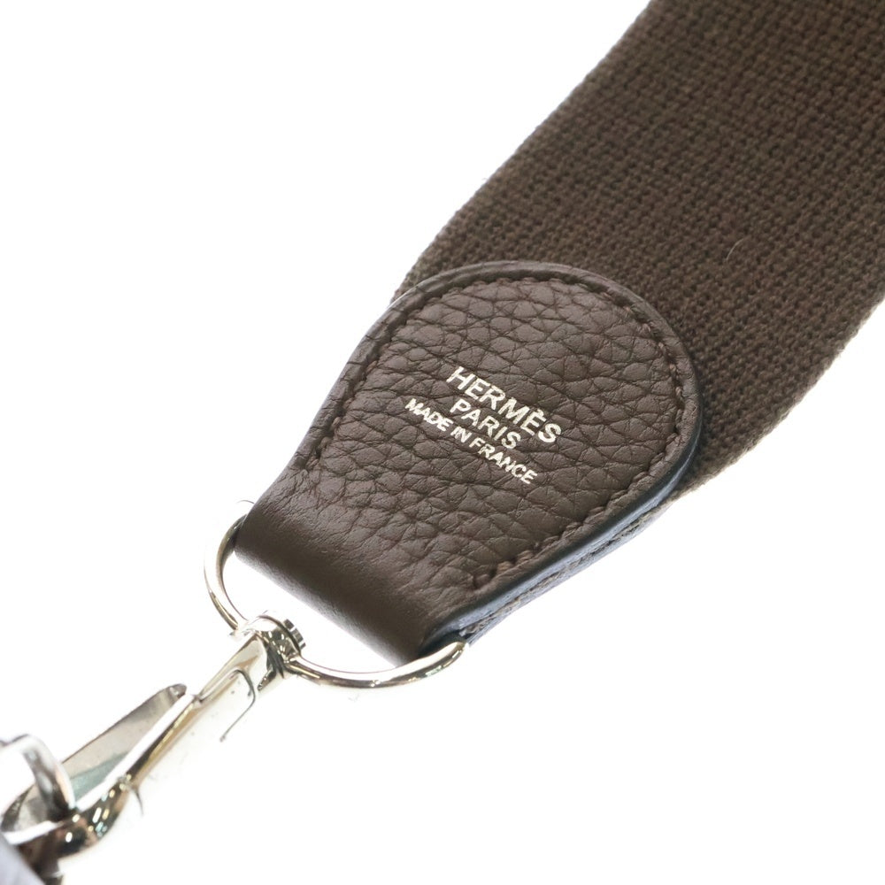 HERMES(エルメス) エヴリン3 PM トロワ トリヨンクレマンス ブラウン ショルダーバッグ シルバー金具 □P刻印