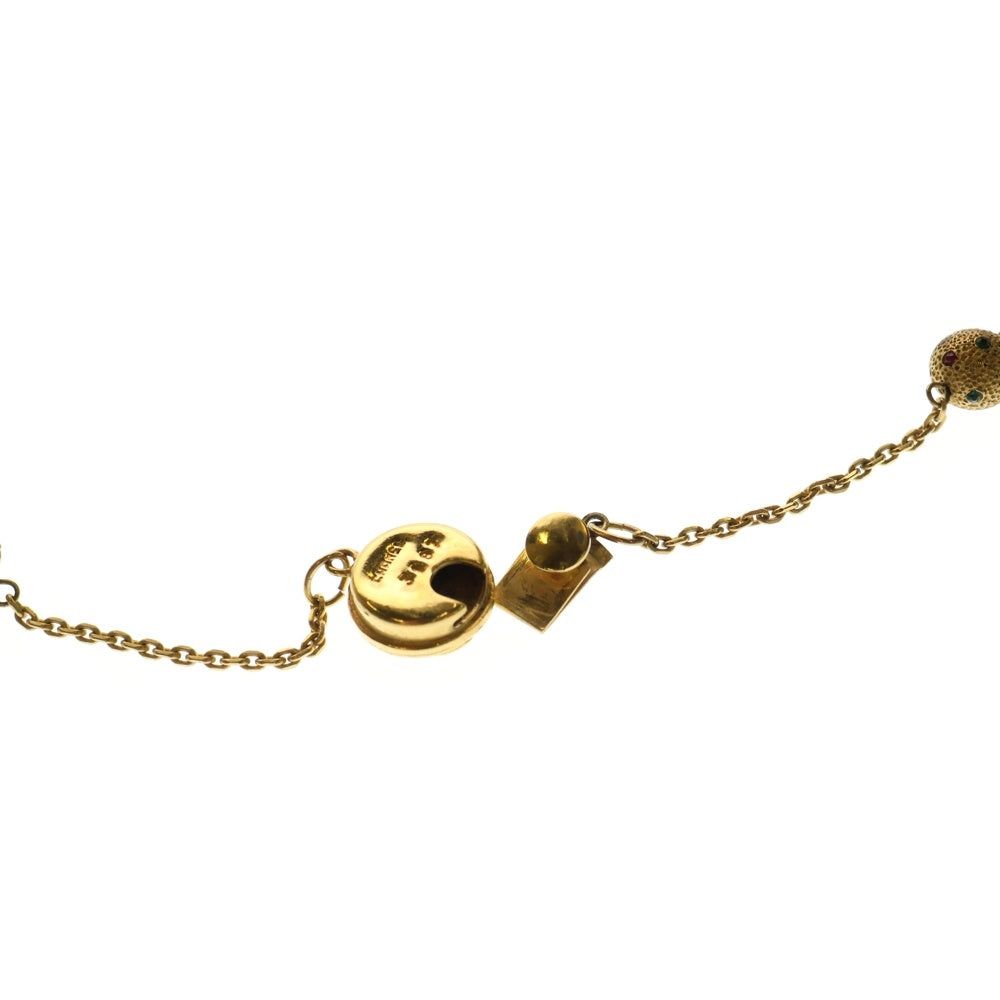 CHANEL(シャネル) ココマーク カラーストーン マルチカラー ネックレス ゴールド GP アクセサリー ヴィンテージ