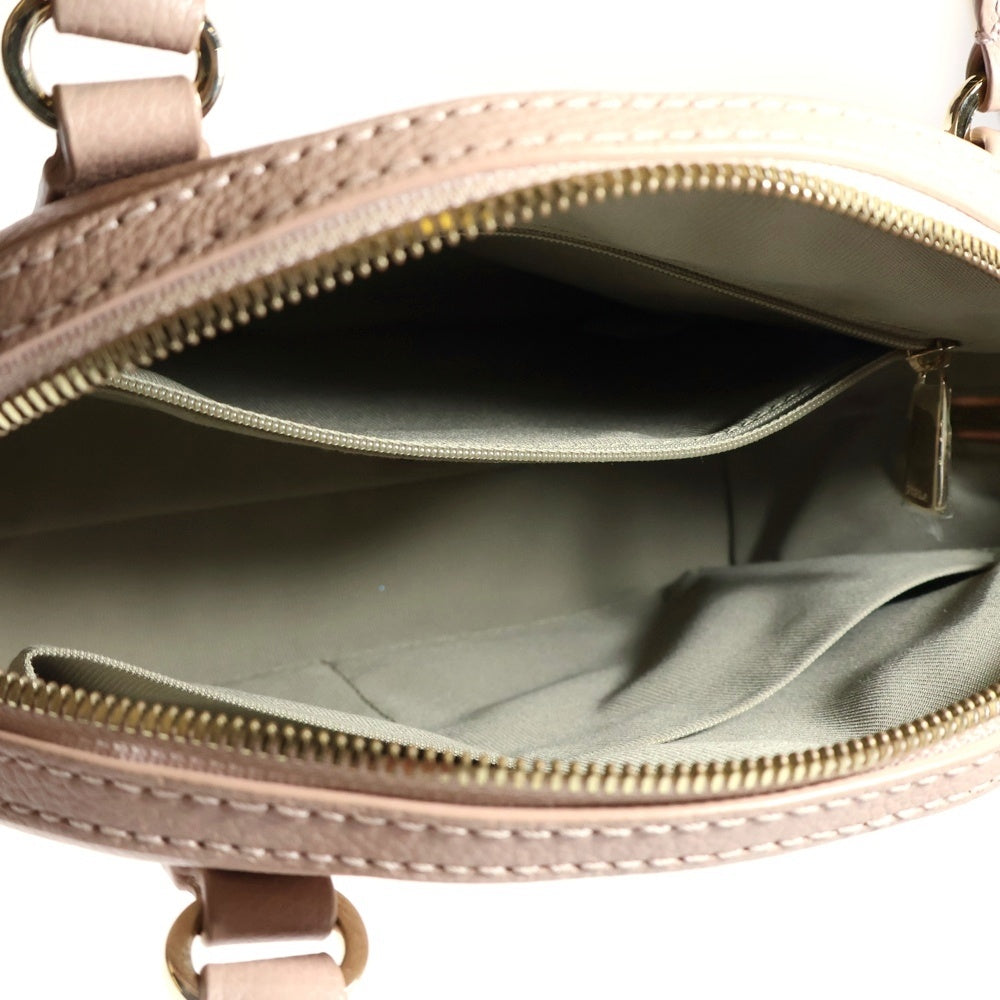 FURLA(フルラ) ファンタスティカ 2WAY レザーハンドバッグ ショルダーバッグ ピンク レディース