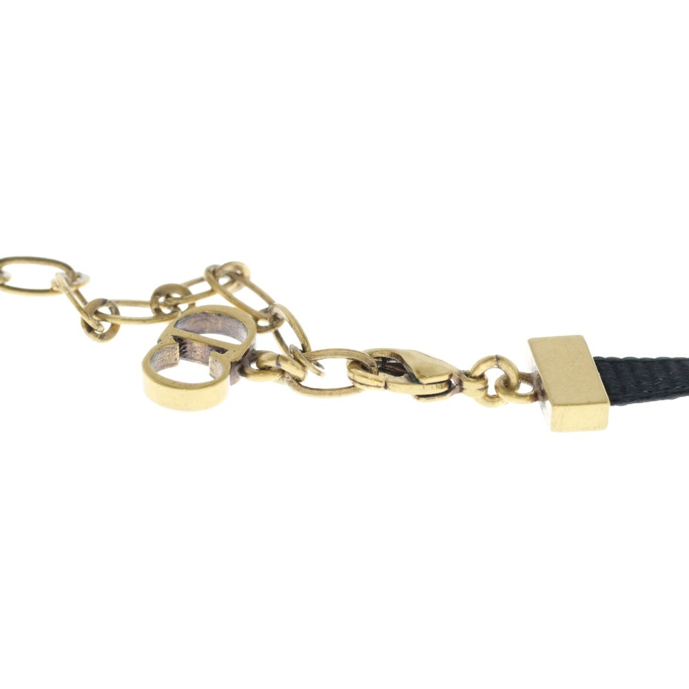 DIOR(ディオール) ジャドール ロゴチョーカー ブラック アクセサリー J'ADIOR ゴールド金具
