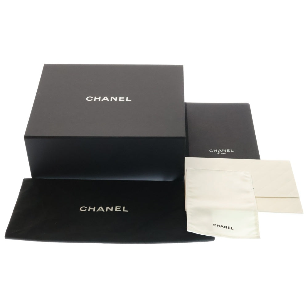 CHANEL(シャネル) マトラッセ クラシック トップハンドル チェーンショルダーバッグ ホワイト ラム ゴールド金具 AS4654 ランダムプレート