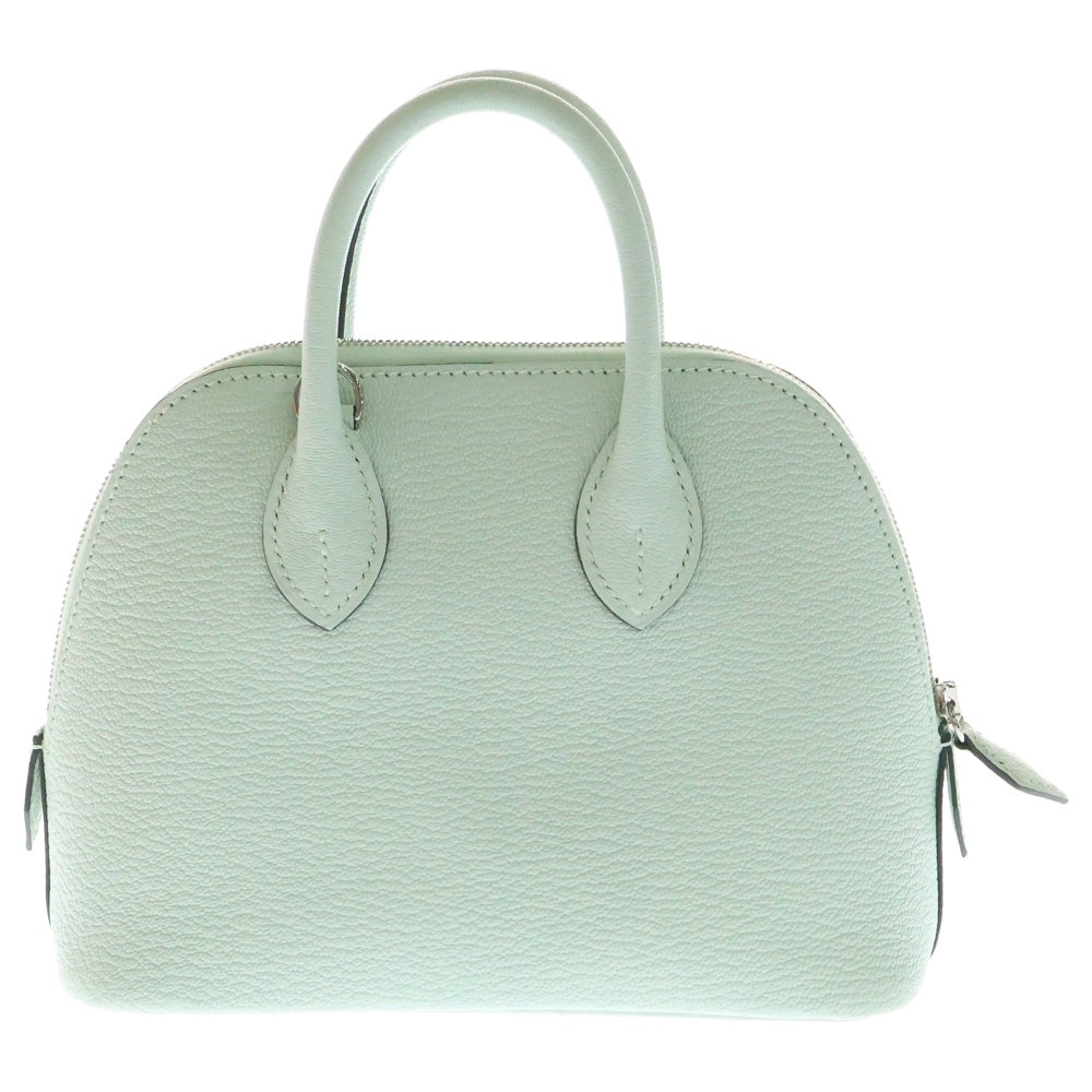 HERMES(エルメス) ボリード1923 ミニ ペパーミント シェーブル シルバー金具 K刻印 2WAY ショルダーバッグ ハンドバッグ
