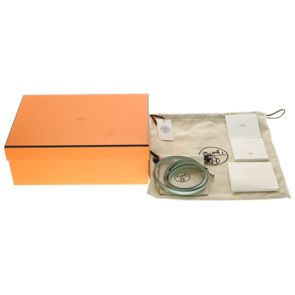 HERMES(エルメス) ボリード1923 ミニ ペパーミント シェーブル シルバー金具 K刻印 2WAY ショルダーバッグ ハンドバッグ