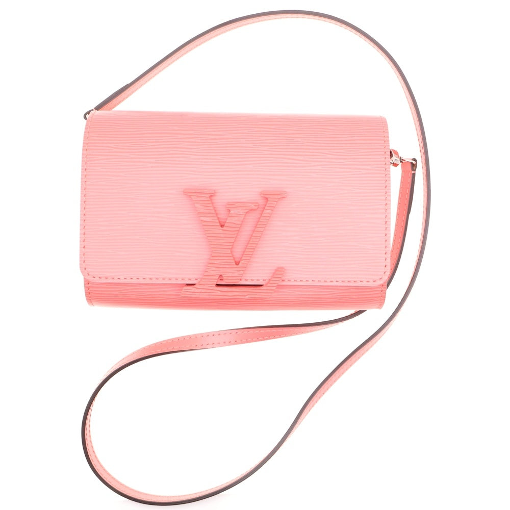 LOUIS VUITTON(ルイヴィトン) エピ ポシェット ルイーズPM ショルダーバッグ クラッチバッグ ピンク レザー M41105