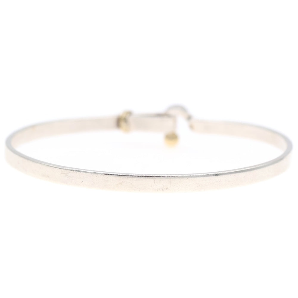 TIFFANY&Co(ティファニー) フック&アイ バングル ブレスレット 925×750 シルバー×ゴールド アクセサリー