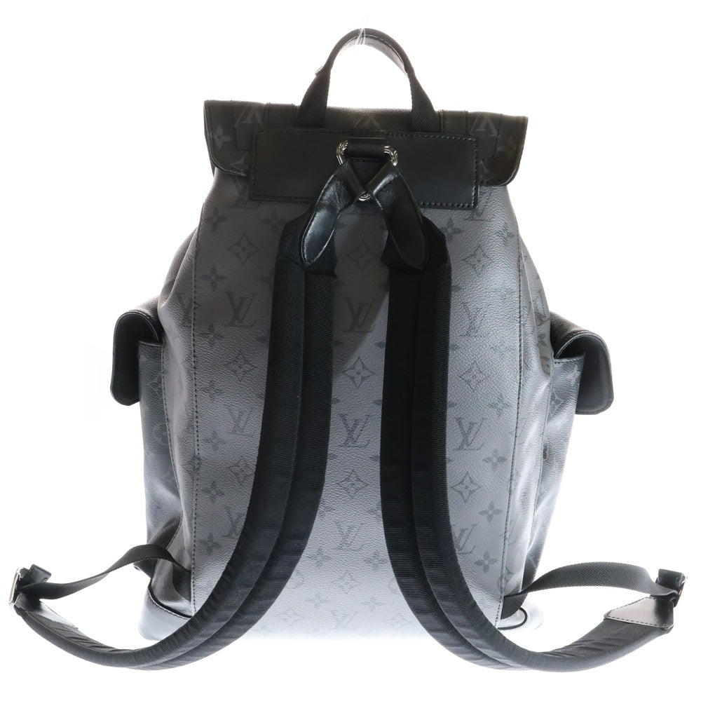LOUIS VUITTON(ルイヴィトン) モノグラム エクリプス クリストファーPM バックパック リュック ブラック PVCレザー RFID M46331