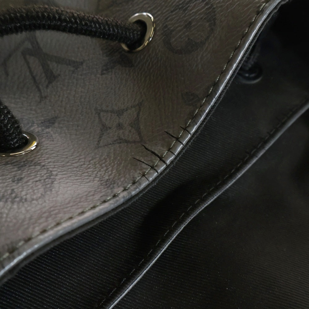 LOUIS VUITTON(ルイヴィトン) モノグラム エクリプス クリストファーPM バックパック リュック ブラック PVCレザー RFID M46331