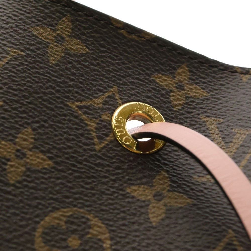 LOUIS VUITTON(ルイヴィトン) モノグラム ネオノエ ショルダーバッグ ブラウン×ピンク M44022