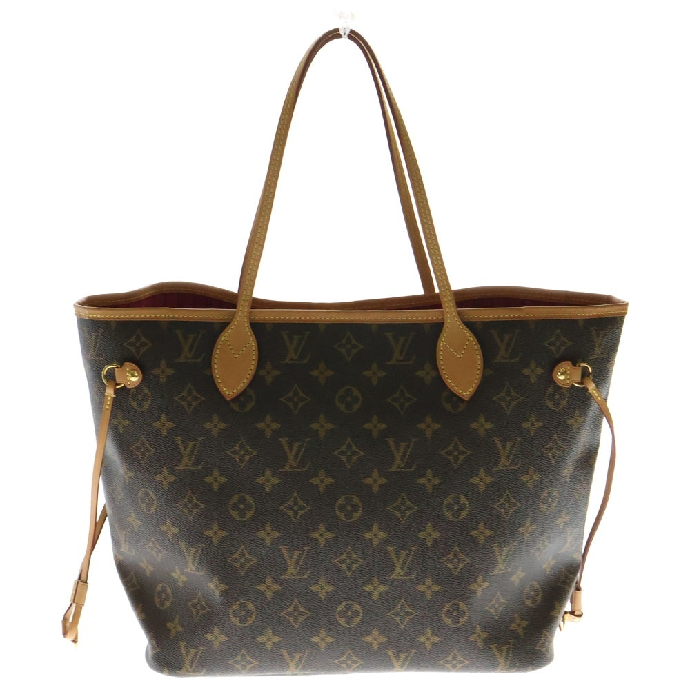 LOUIS VUITTON(ルイヴィトン) ネヴァーフルMM モノグラム PVC レザー ハンド トートバッグ ゴールド金具 ブラウン M41178
