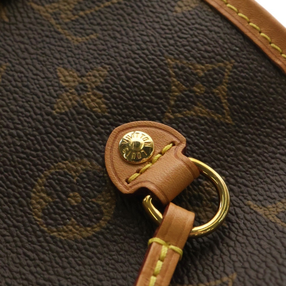 LOUIS VUITTON(ルイヴィトン) ネヴァーフルMM モノグラム PVC レザー ハンド トートバッグ ゴールド金具 ブラウン M41178