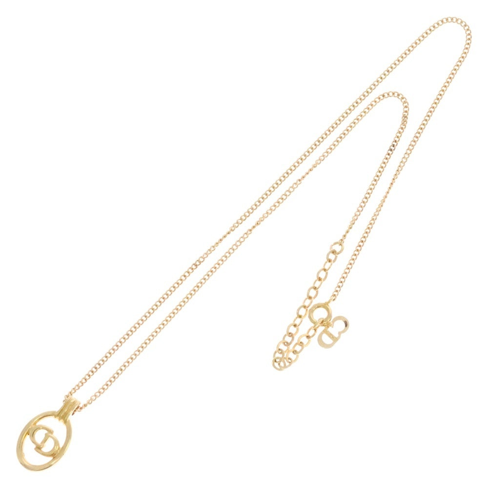 Christian Dior(クリスチャンディオール) CDロゴ GP ネックレス ペンダント ゴールド