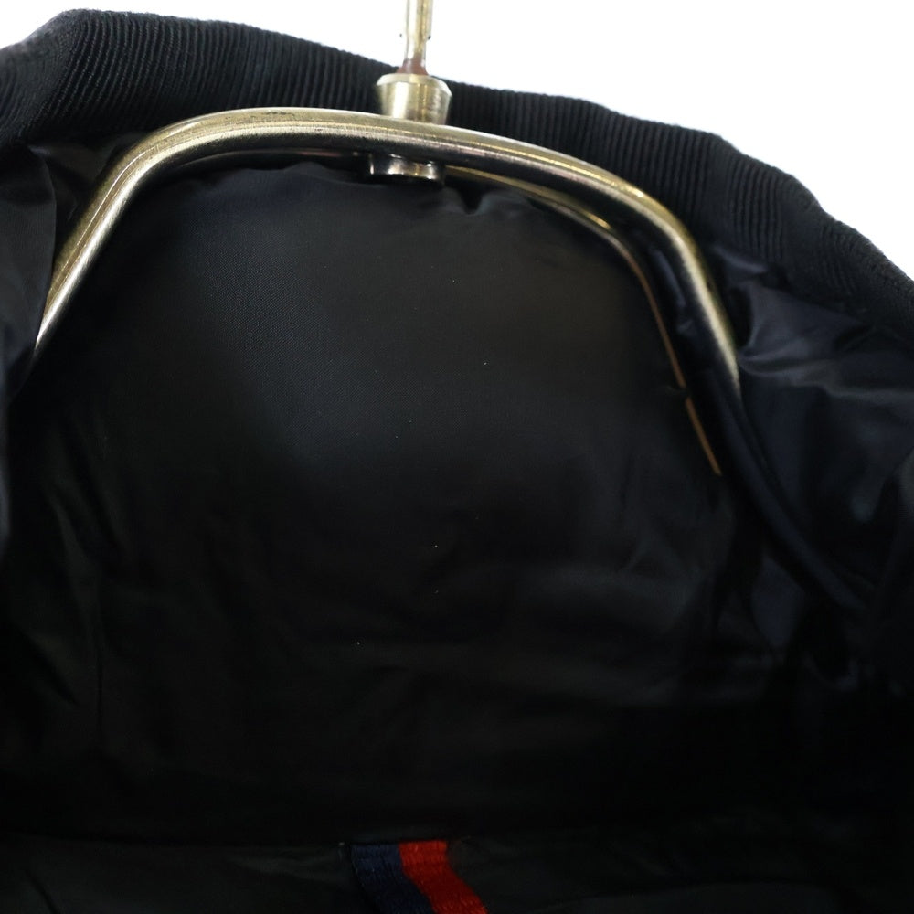 MONCLER(モンクレール) HERMINE エルミンヌ ジップアップ フーデッド ダウン ロング ジャケット コート ブラック レディース 32093493390553048