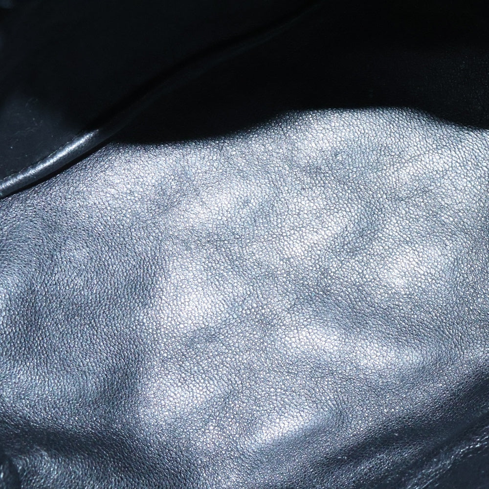 CHANEL(シャネル) マトラッセ ココマーク ラムスキン レザー タッセル フリンジ チェーンショルダーバッグ ゴールド金具 ブラック 1番台