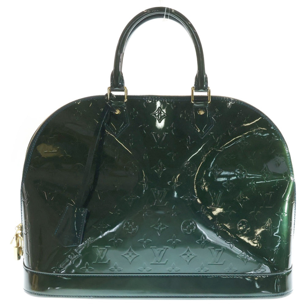 LOUIS VUITTON(ルイヴィトン) ヴェルニ アルマGM グリーン パテントレザー ハンドバッグ M93682