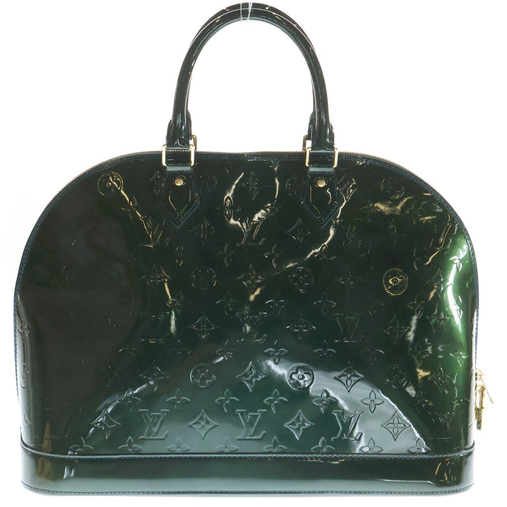 LOUIS VUITTON(ルイヴィトン) ヴェルニ アルマGM グリーン パテントレザー ハンドバッグ M93682