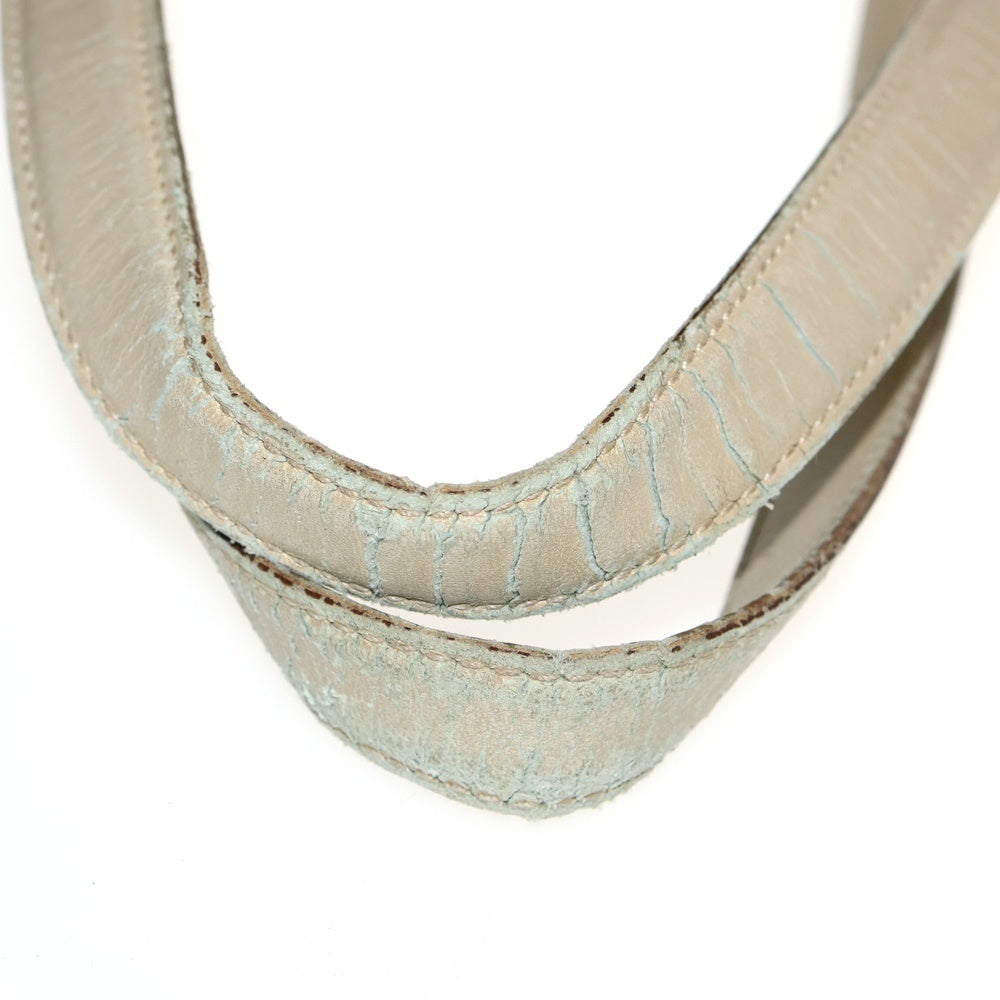 Salvatore Ferragamo(サルヴァトーレ フェラガモ) 総柄トートバッグ ベージュ キャンバス×レザー