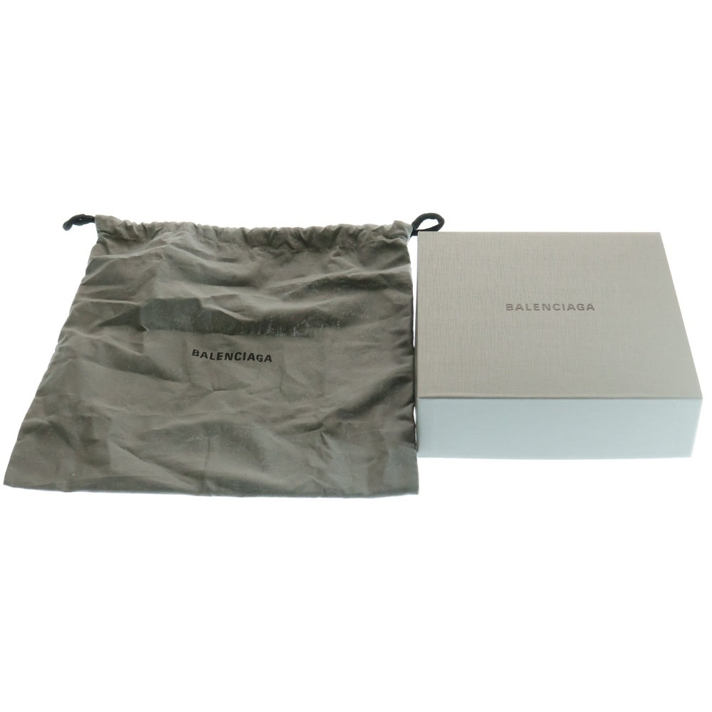 BALENCIAGA(バレンシアガ) BB バックル ベルト ブラック シルバー金具